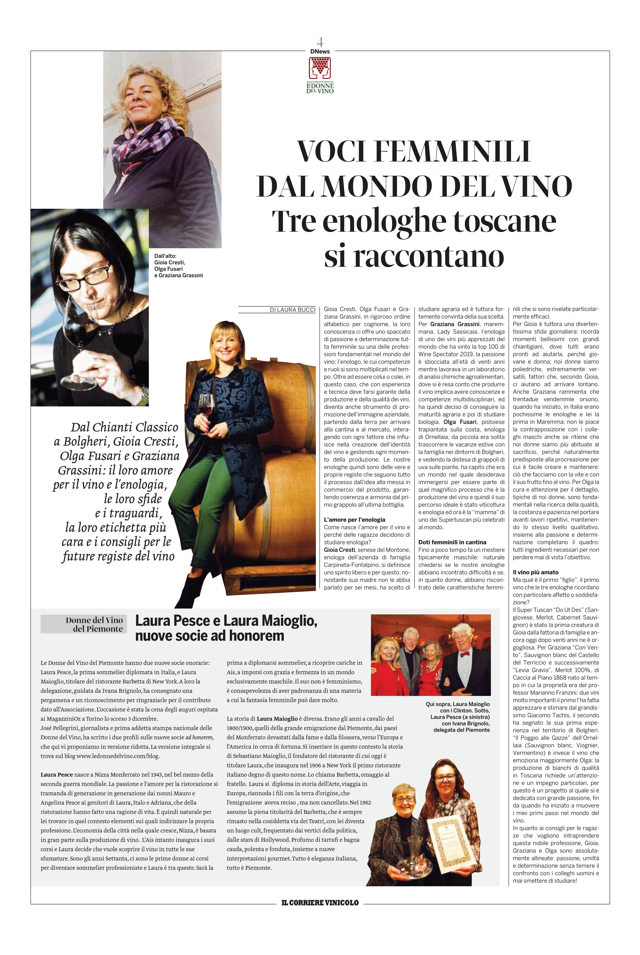 La mia intervista pubblicata su DNEWS, dicembre 2019